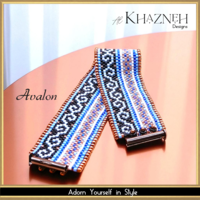 Even Peyote Bracelet Pattern "AVALON"