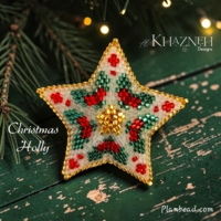 Mini Star CHRISTMAS HOLLY