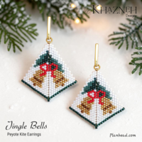 JINGLE BELLS - Kite Earrings Pattern