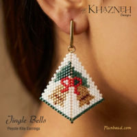 JINGLE BELLS - Kite Earrings Pattern