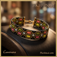 LUMINARA Peyote Bracelet Pattern