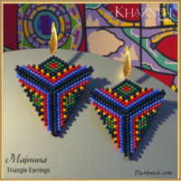 Triangle Earrings MAJNUNA