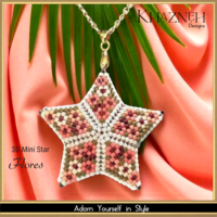 Mini 3-D Star "FLORES"