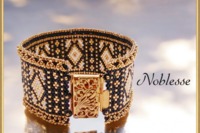 Odd-Peyote Bracelet Pattern NOBLESSE