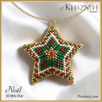 3D Mini Star "Petit Noël"