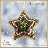 3D Mini Star "Petit Noël"
