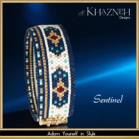Even Peyote Bracelet Pattern SENTINEL