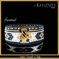 Even Peyote Bracelet Pattern SENTINEL