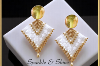 SPARKLE & SHINE - Kite Earrings Pattern