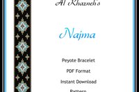 Peyote Bracelet Pattern NAJMA
