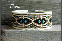 ODD Peyote Bracelet Pattern TALIA