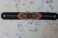 Peyote Bracelet Pattern  MIDNIGHT DREAM