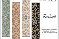 ODD Peyote Bracelet Pattern "ROCHANI"