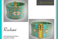 ODD Peyote Bracelet Pattern "ROCHANI"