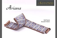 Odd-Peyote Bracelet Pattern "ARIANA"