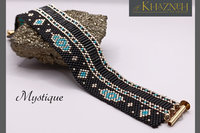 EVEN-Peyote Bracelet Pattern "MYSTIQUE"