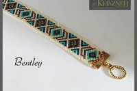 Odd Peyote Bracelet Pattern "BENTLEY"