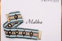 Odd-Peyote Bracelet Pattern/Tutorial "MALIKA"