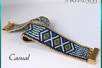 Odd Peyote Bracelet Pattern "CASUAL"
