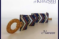 Odd Peyote Bracelet Pattern "NAVEEN"