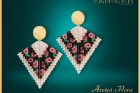 ARETES FLORES Kite Earrings Pattern