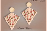 ARETES FLORES Kite Earrings Pattern