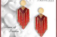FLAME of PASSION Earrings Tutorial