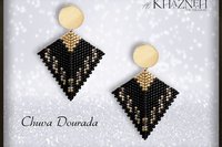 CHUVA DOURADA - KITE Earrings Tutorial