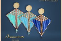 TRIUMVIRATE Kite Earrings