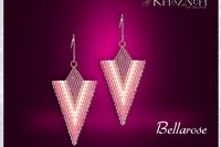 BELLAROSE - 2-Drop Peyote & Brick Stitch Earrings Tutorial
