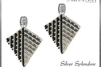 SILVER SPLENDORE Kite Earrings Pattern