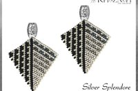 SILVER SPLENDORE Kite Earrings Pattern