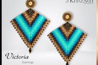 VICTORIA - Kite Earrings Pattern