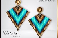 VICTORIA - Kite Earrings Pattern