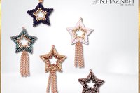 SHOOTING STAR 3D Earrings Tutorial