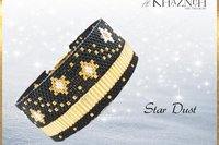 Even Peyote Bracelet Pattern "STAR DUST"