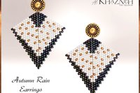AUTUMN RAIN Kite Earrings Pattern