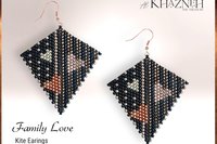 FAMILY LOVE - Kite Earrings Pattern