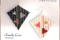 FAMILY LOVE - Kite Earrings Pattern