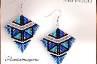 PHANTASMAGORIA Kite Earrings  Pattern