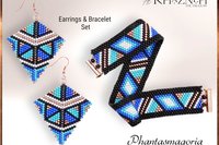 PHANTASMAGORIA Earrings & Bracelet SET