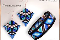 PHANTASMAGORIA Earrings & Bracelet SET