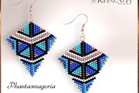 PHANTASMAGORIA Kite Earrings  Pattern