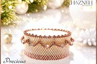 Tealight Cover TUTORIAL - Even Peyote Stitch "PRECIOUS"