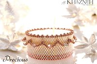 Tealight Cover TUTORIAL - Even Peyote Stitch "PRECIOUS"