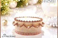 Tealight Cover TUTORIAL - Even Peyote Stitch "PRECIOUS"