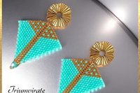 TRIUMVIRATE Kite Earrings