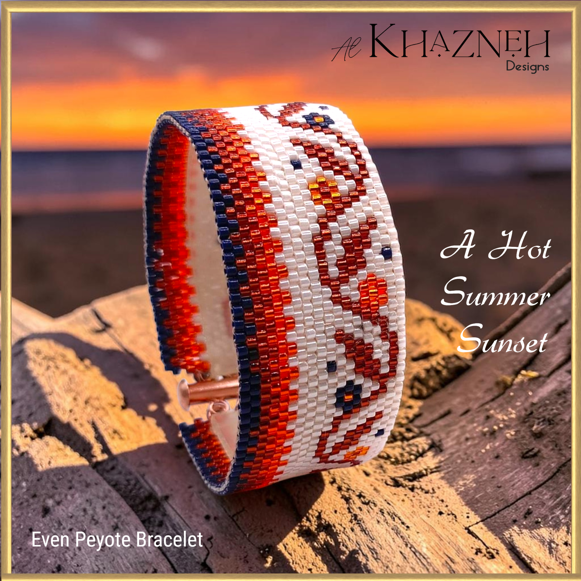 A HOT SUMMER SUNSET