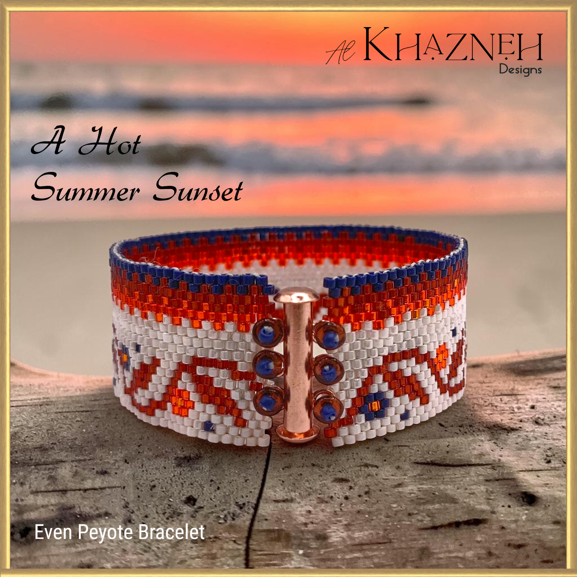 A HOT SUMMER SUNSET