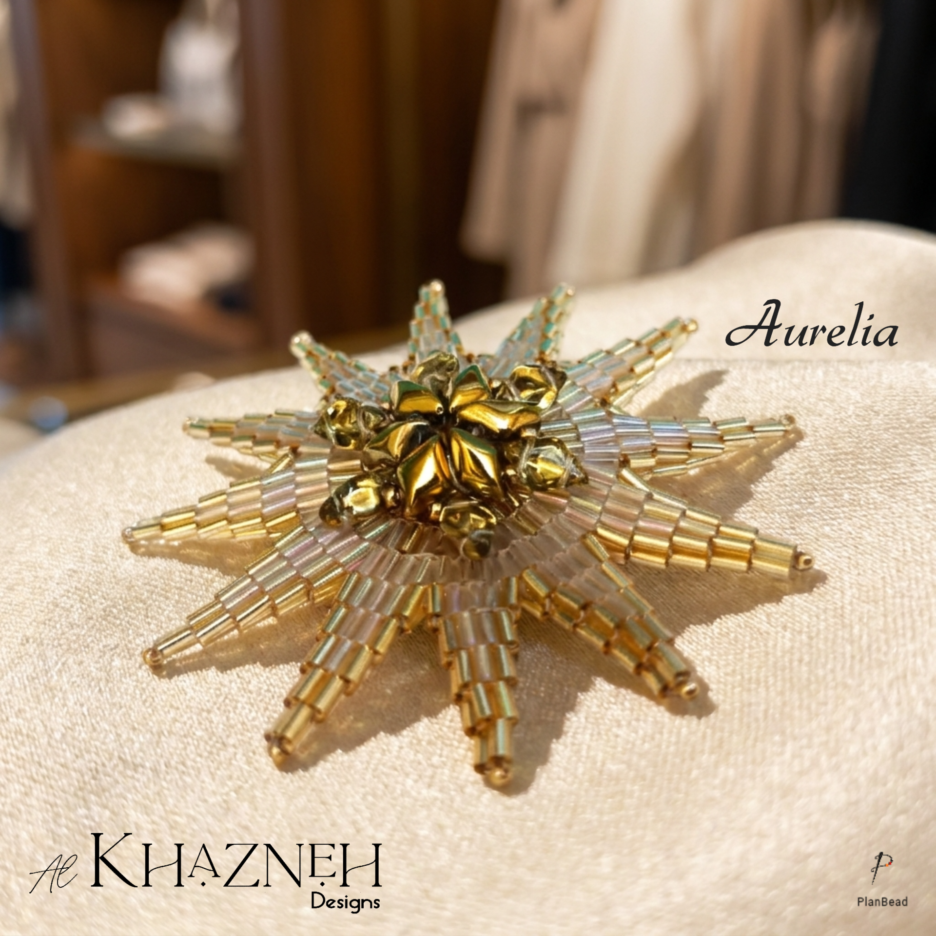 12 Point Bugle Star AURELIA